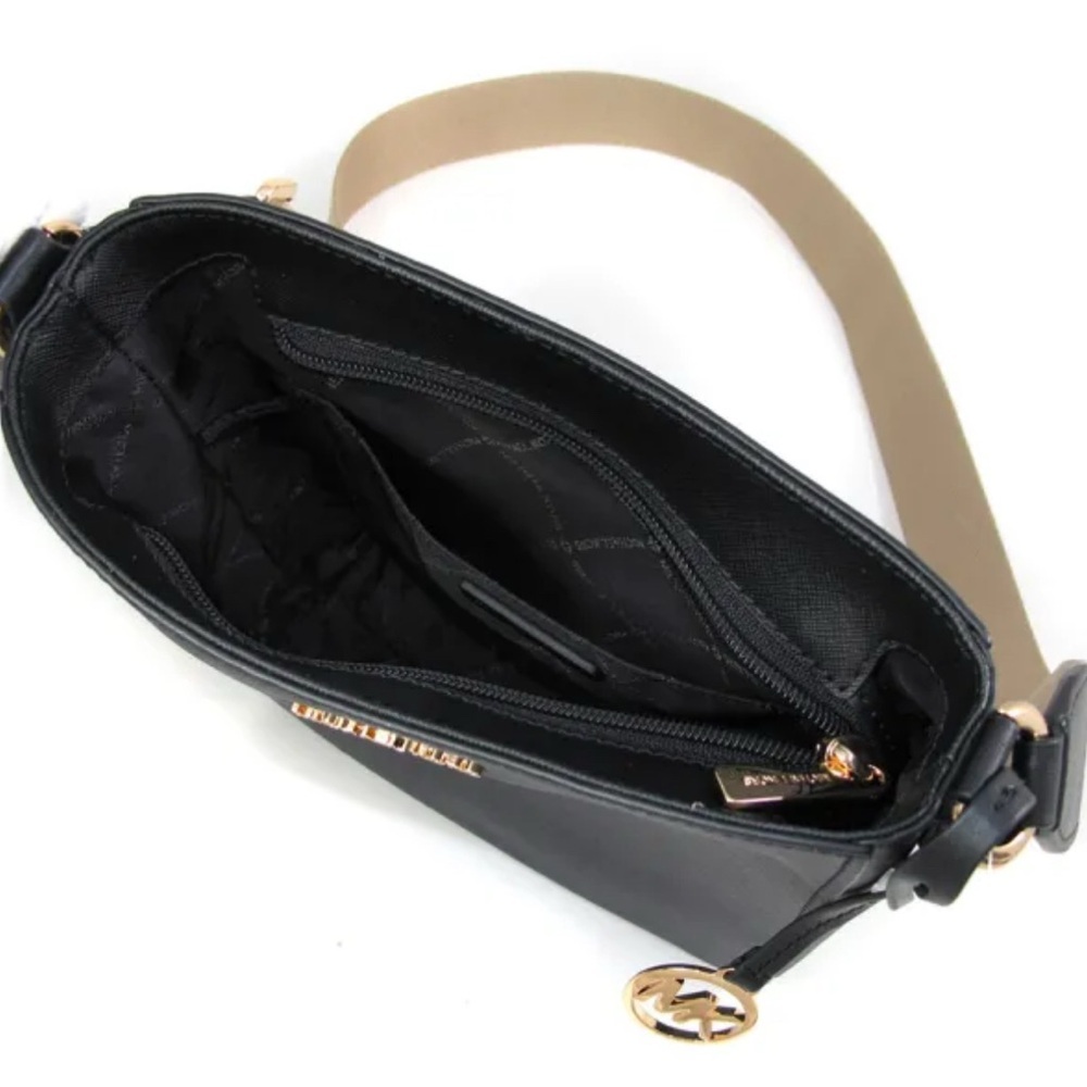 Michael Kors Black Crossbody Bag New - Picture 2 of 7